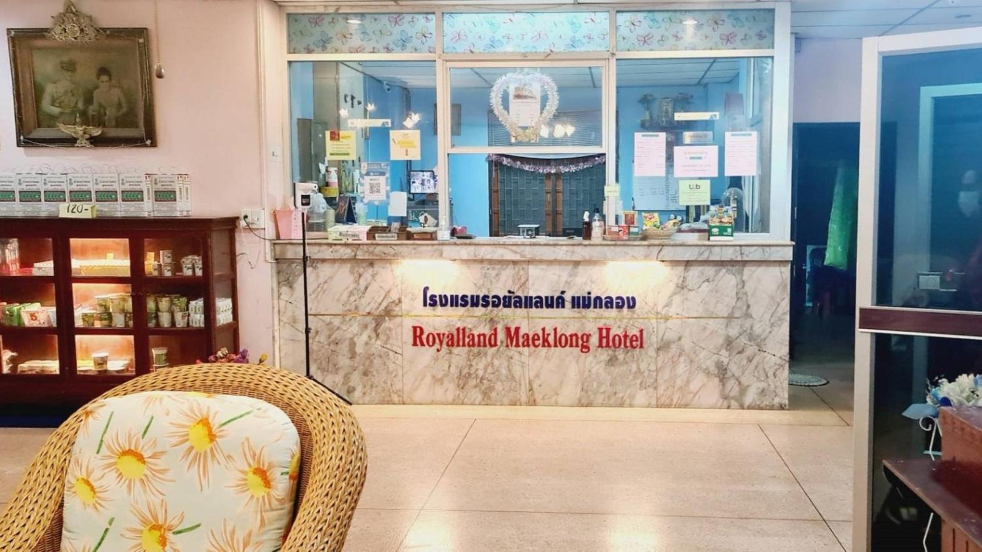 Royal Land Mae Klong Hotel Samut Songkhram Exterior foto