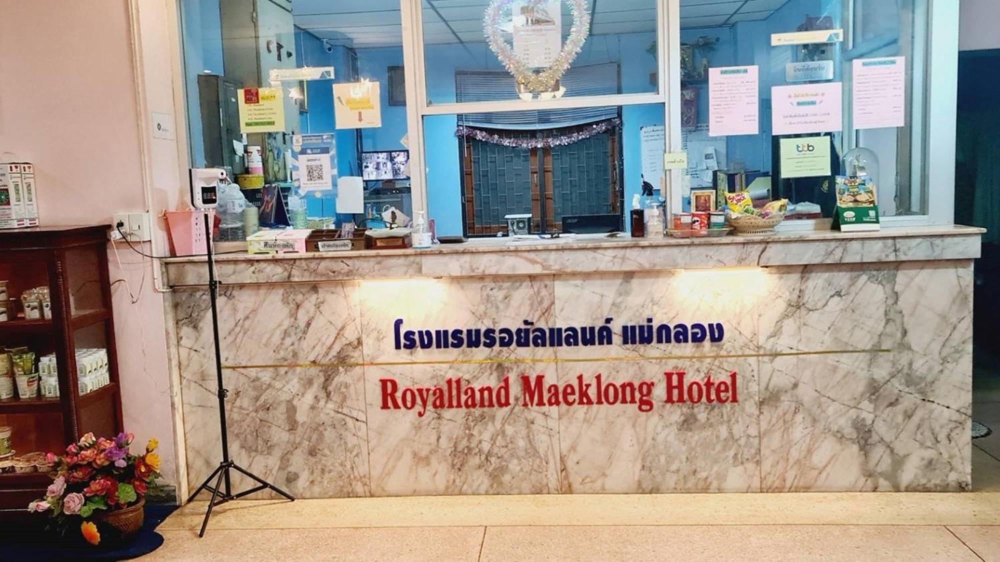 Royal Land Mae Klong Hotel Samut Songkhram Exterior foto