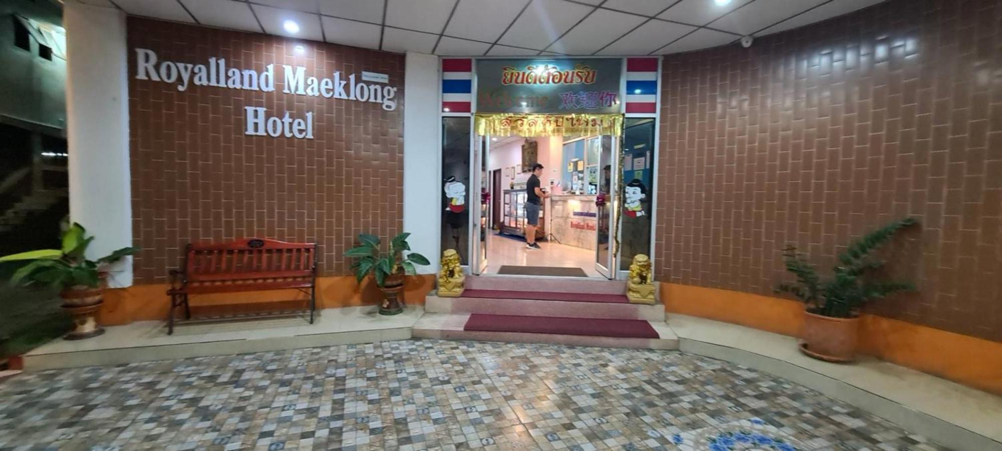 Royal Land Mae Klong Hotel Samut Songkhram Exterior foto