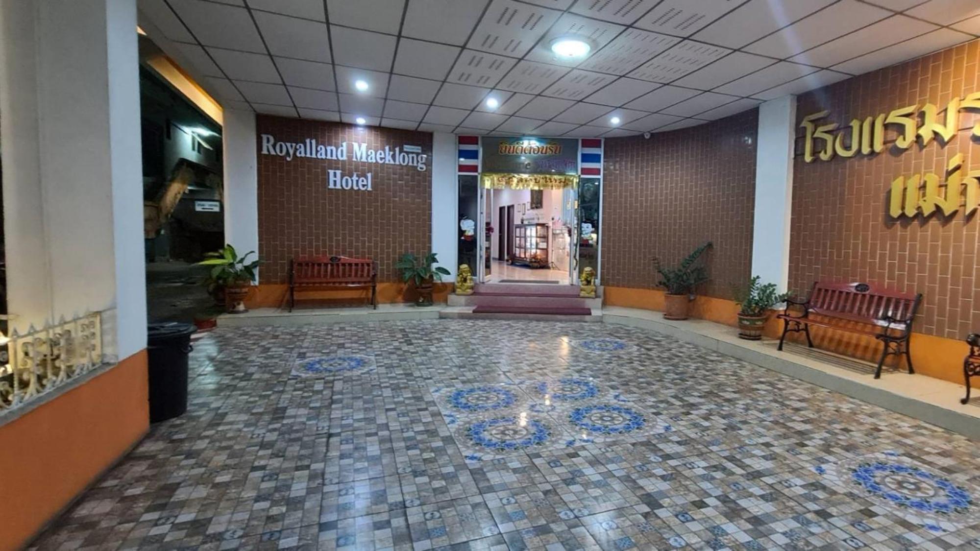 Royal Land Mae Klong Hotel Samut Songkhram Exterior foto